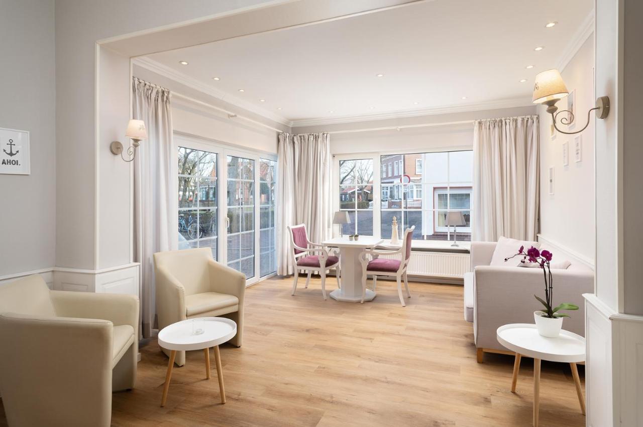 Hotel Haus Am Park Borkum Bagian luar foto